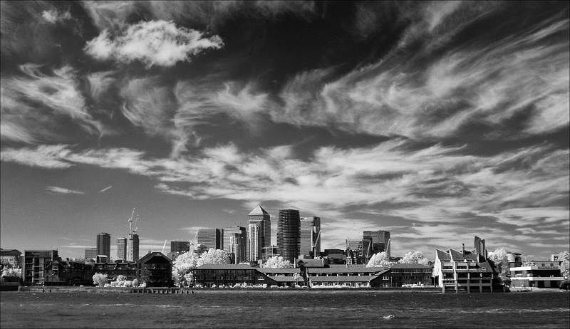 Clouds over Canary Wharf.jpg - Clouds over Canary Wharf